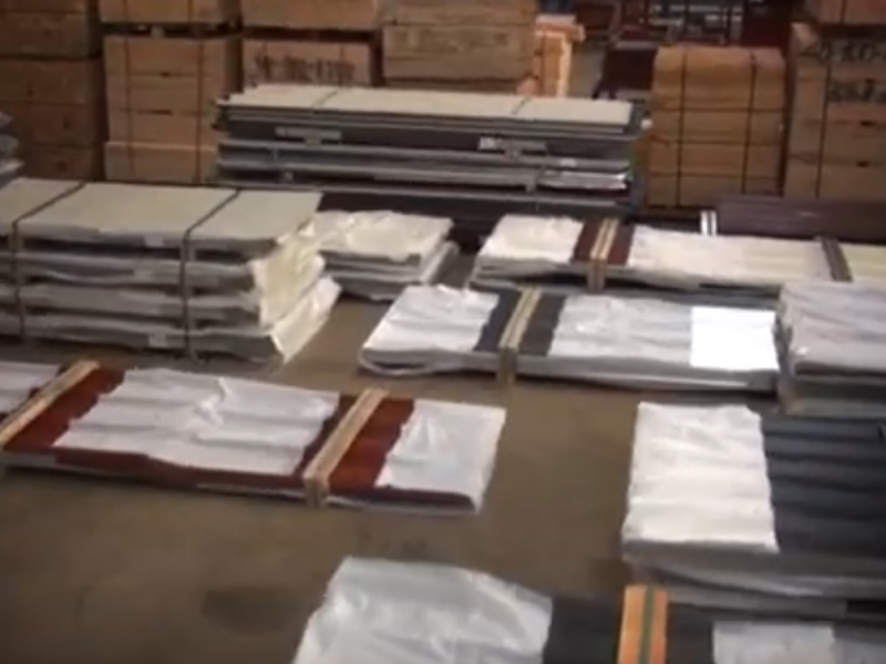 Productie dakplaten