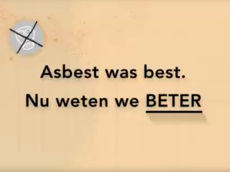 Weg met asbest